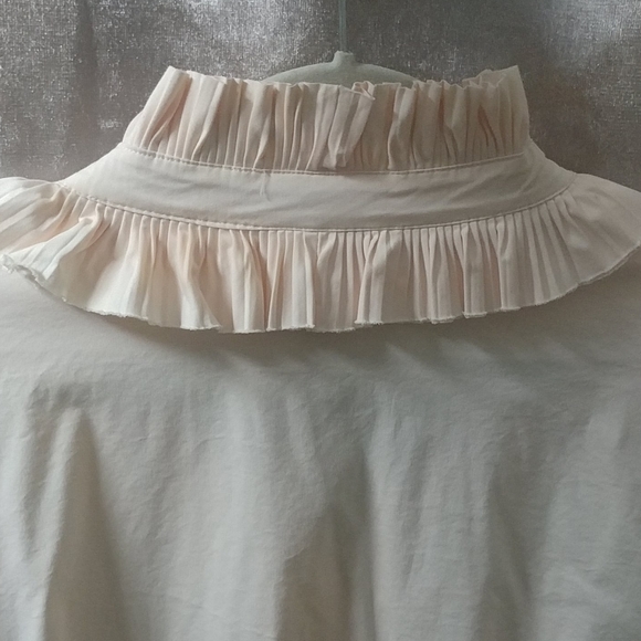 Peach Ruffled Shirt - Picture 4 of 6